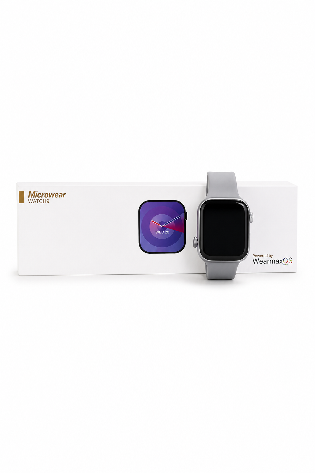 Premium Full Touch Smart Watch – Silver Edition