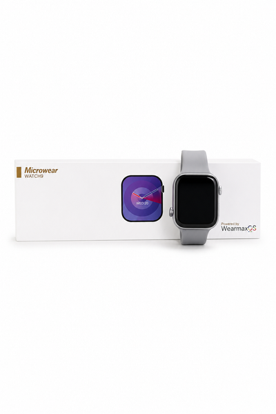 Premium Full Touch Smart Watch – Silver Edition