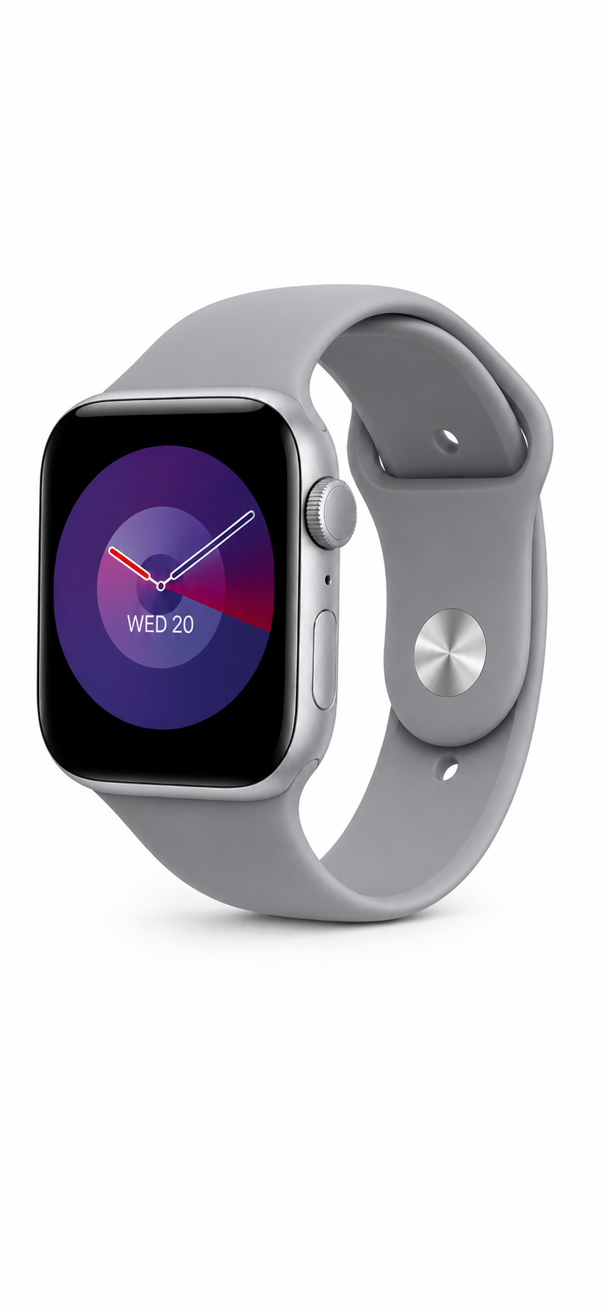 Premium Full Touch Smart Watch – Silver Edition